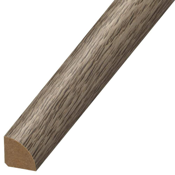 DuraDecor Liz Marie's Modern Maven Greige Retreat 0.75 in. T x 0.75 in. W x 94 in. L Quarter Round Molding