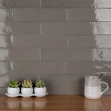 Chester Grey 3 in. x 12 in. Ceramic Subway Wall Tile (5.93 sq. ft. / Case)