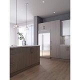 Cambridge Quick Assemble Modern Style, Grey Nordic 12 x 30 in. Wall Kitchen Cabinet (12 in. W x 12 D x 30 in. H)