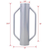 Tatayosi 30 lbs. Metal Fence Post Driver with Handle, Heavy-Duty T Post Pounder Rammer for Installing Fence Gatepost