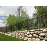 Trex Seclusions 5 in. x 5 in. x 8 ft. Winchester Grey Wood-Plastic Composite Fence Post with Crown Post Cap