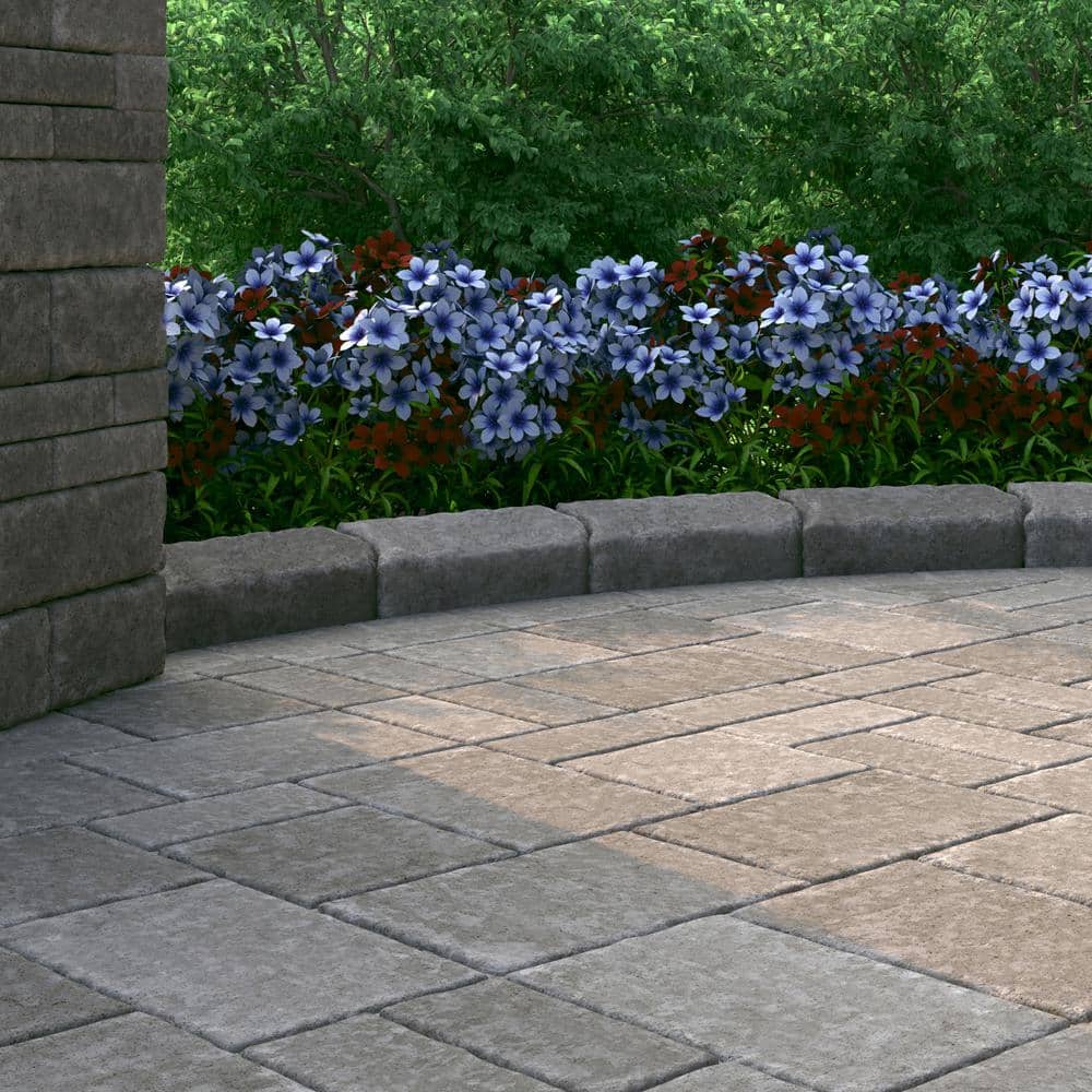 Pavestone RumbleStone Square 7 in. x 7 in. x 1.75 in. Greystone Concrete Paver (288 Pcs. / 98 Sq. ft. / Pallet)