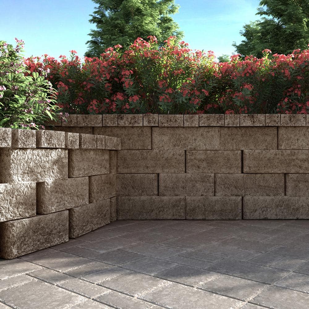 Pavestone RumbleStone Square 7 in. x 7 in. x 1.75 in. Greystone Concrete Paver (288 Pcs. / 98 Sq. ft. / Pallet)
