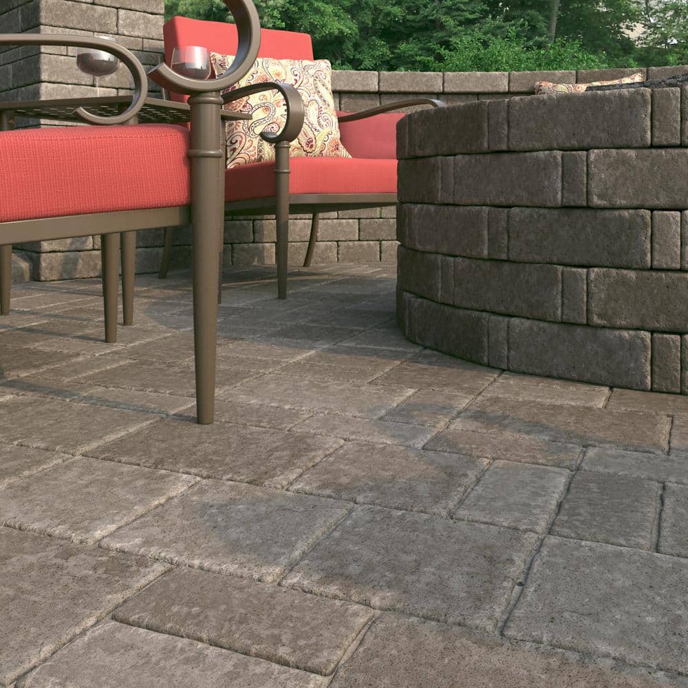 Pavestone PAPER SAMPLE - 7 in. x 7 in. Greystone Concrete Paver (1 Piece)