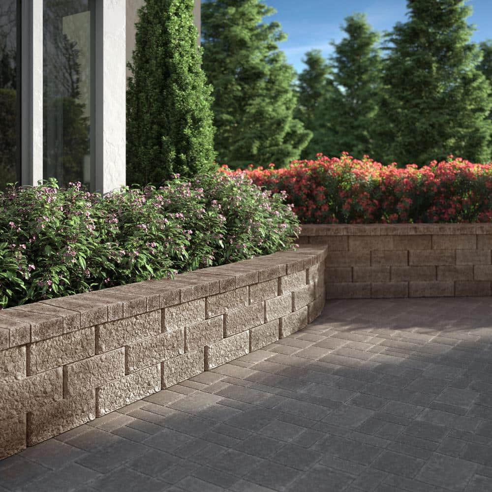 Pavestone RumbleStone Mini 7 in. x 3.5 in. x 1.75 in. Greystone Concrete Paver (576 Pcs. / 98 Sq. ft. / Pallet)
