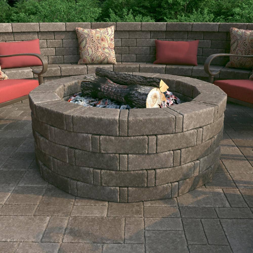 Pavestone RumbleStone Mini 7 in. x 3.5 in. x 1.75 in. Greystone Concrete Paver (576 Pcs. / 98 Sq. ft. / Pallet)