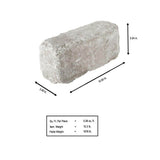 Pavestone RumbleStone Plank 10.5 in. x 3.5 in. x 3.5 in. Greystone Concrete Paver (192-Piece/ 49 sq. ft./Pallet)