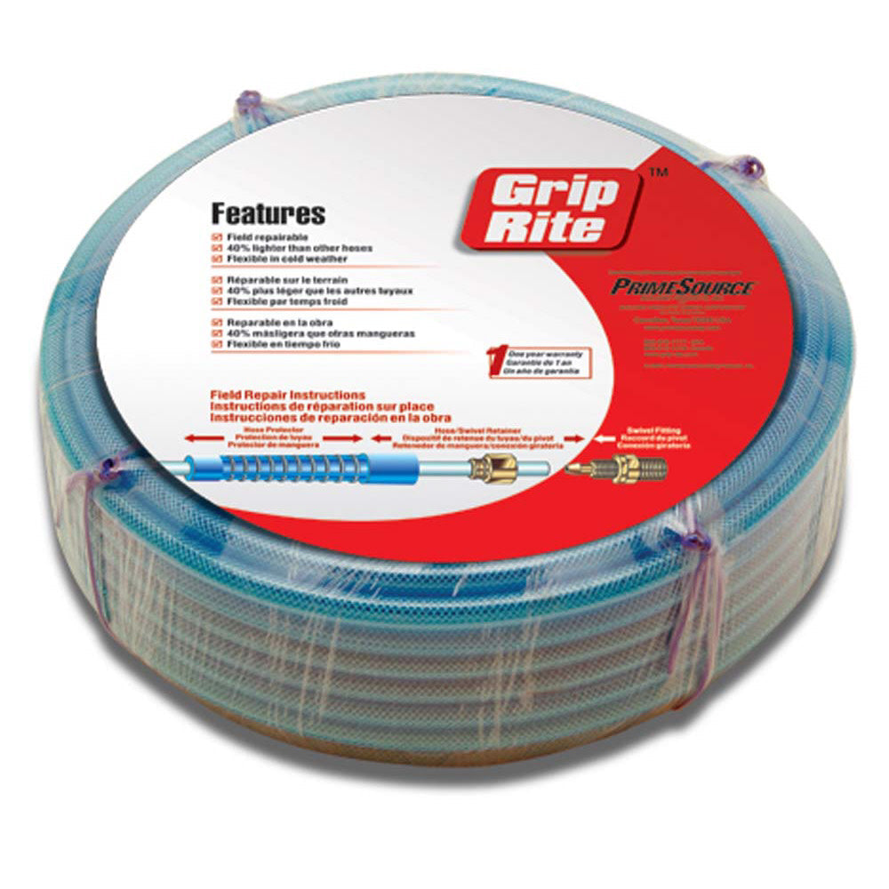 Grip-Rite Polyurethane Blue Air Hose 1/4" x 50'