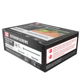 Grip-Rite #10 x 3-1/2 in. #2 Phillips Bugle Head Coarse Thread Sharp Point PrimeGuard Coated Exterior Wood Screws (1 lb. Box, ~53 Count)