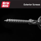 Grip-Rite #10 x 3-1/2 in. #2 Phillips Bugle Head Coarse Thread Coated Exterior Screws 5 lb. Box