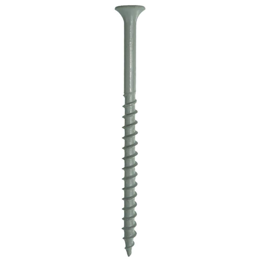 Grip-Rite #9 x 3 in. #2 Phillips Bugle Head Coarse Thread Sharp Point Coated Exterior Screws 5 lb. Box