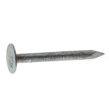 Grip-Rite 1-1/2 in. Electro-Galvanized Roofing Nails, Smooth Shank, 5 lb Box