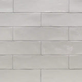 Ivy Hill Tile Catalina Gris 3 in. x 12 in. x 8 mm Polished Ceramic Subway Wall Tile (10.76 sq.ft./case)