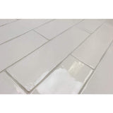 Ivy Hill Tile Catalina Gris 3 in. x 12 in. x 8 mm Polished Ceramic Subway Wall Tile (10.76 sq.ft./case)