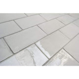 Ivy Hill Tile Catalina Gris 3 in. x 6 in. x 8 mm Polished Ceramic Subway Wall Tile (5.38 sq.ft./case)