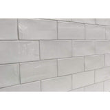Ivy Hill Tile Catalina Gris 3 in. x 6 in. x 8 mm Polished Ceramic Subway Wall Tile (5.38 sq.ft./case)