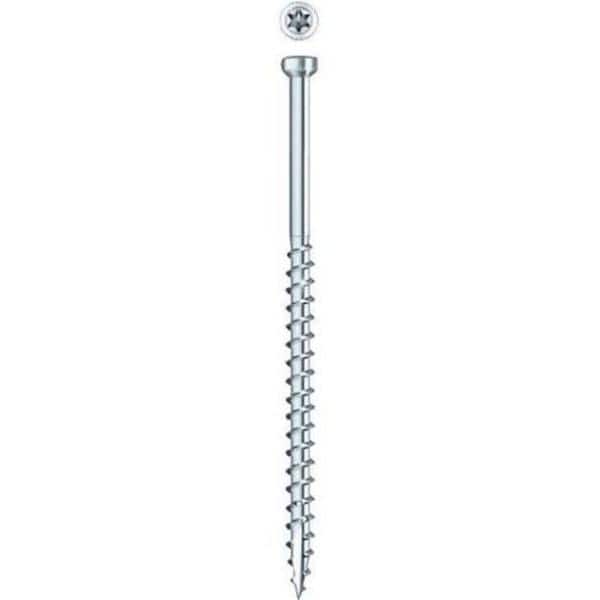 GRK Fasteners #8 x 3-1/8 in. Pheinox Stainless Steel Star Drive Trim Head Fin/Trim Finishing Screw (100-Pack)