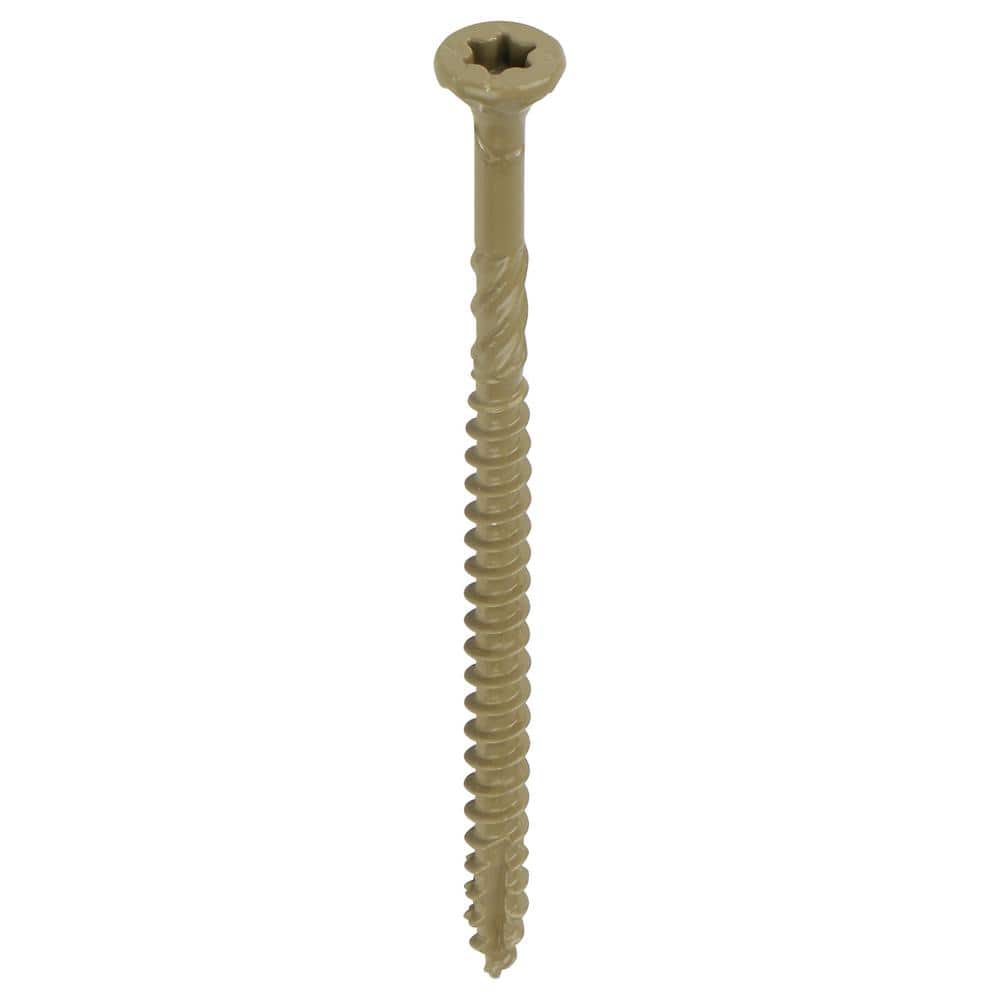 GRK Fasteners #9 x 3 in. Torx Drive Bugle Head Deck Elite Wood Deck Screw (80-Pack)