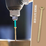 GRK Fasteners #9 x 2-1/2 in. Torx Drive Bugle Head Deck Elite Wood Deck Screw (100-Pack)