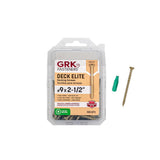 GRK Fasteners #9 x 2-1/2 in. Torx Drive Bugle Head Deck Elite Wood Deck Screw (100-Pack)