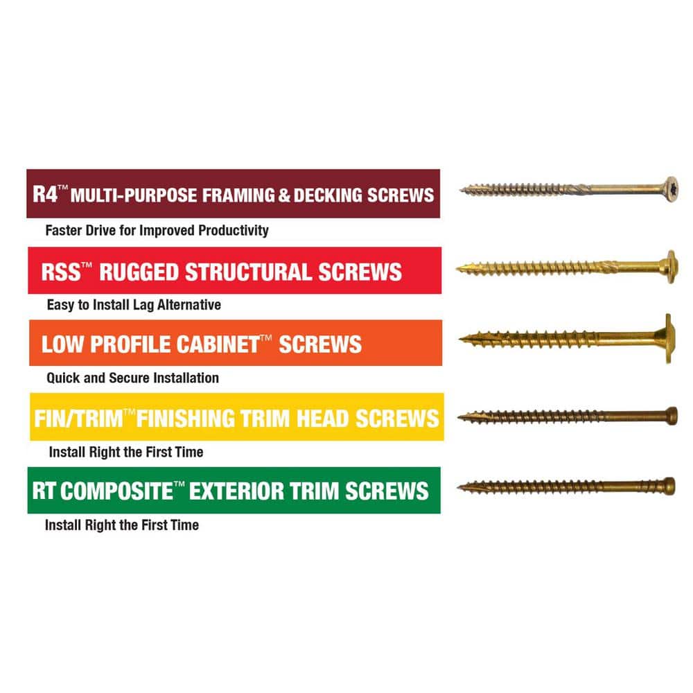 GRK Fasteners #9 x 2-1/2 in. Torx Drive Bugle Head Deck Elite Wood Deck Screw (100-Pack)