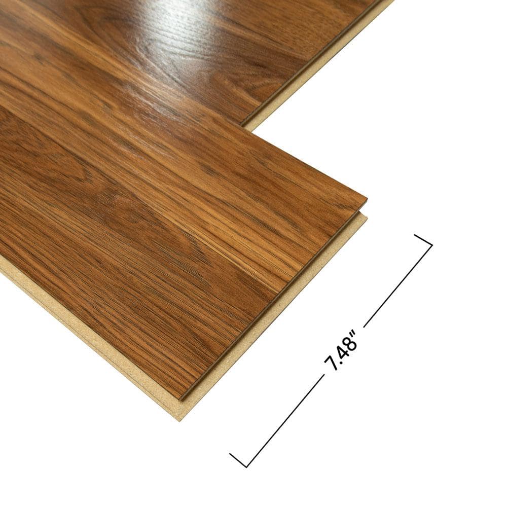 Pergo XP Groveport Hickory 10 mm T x 7.4 in. W Laminate Wood Flooring (19.63 sqft/case)
