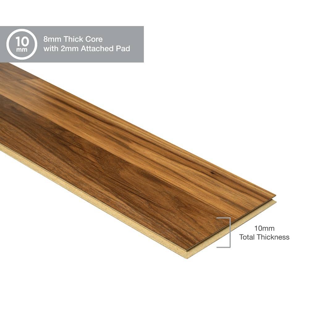 Pergo XP Groveport Hickory 10 mm T x 7.4 in. W Laminate Wood Flooring (19.63 sqft/case)