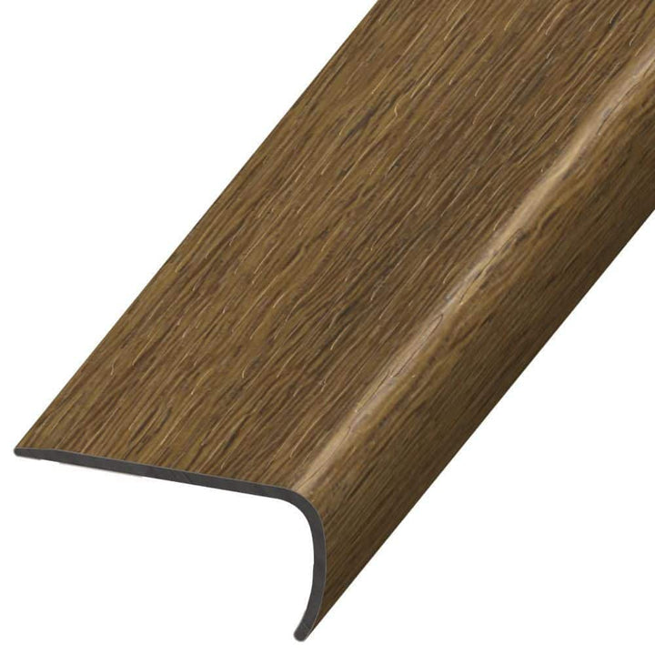 DuraDecor Liz Marie's Modern Maven Guesthouse Brown 1 in. T x 2 in. W x 94 in. L Stair Nose Molding