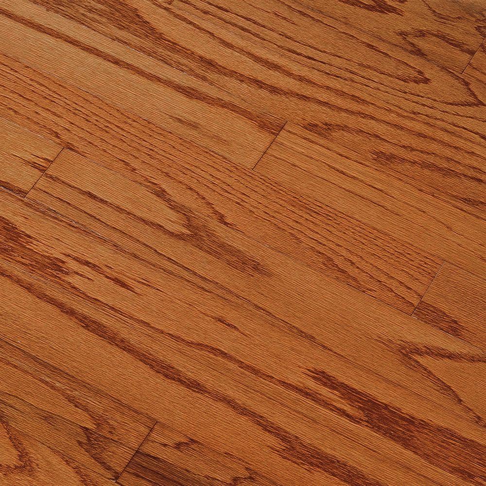Bruce Springdale Gunstock Oak 3/8 in. T x 3 in. W T+G Smooth Engineered Hardwood Flooring (31.5 sq.ft./ctn)