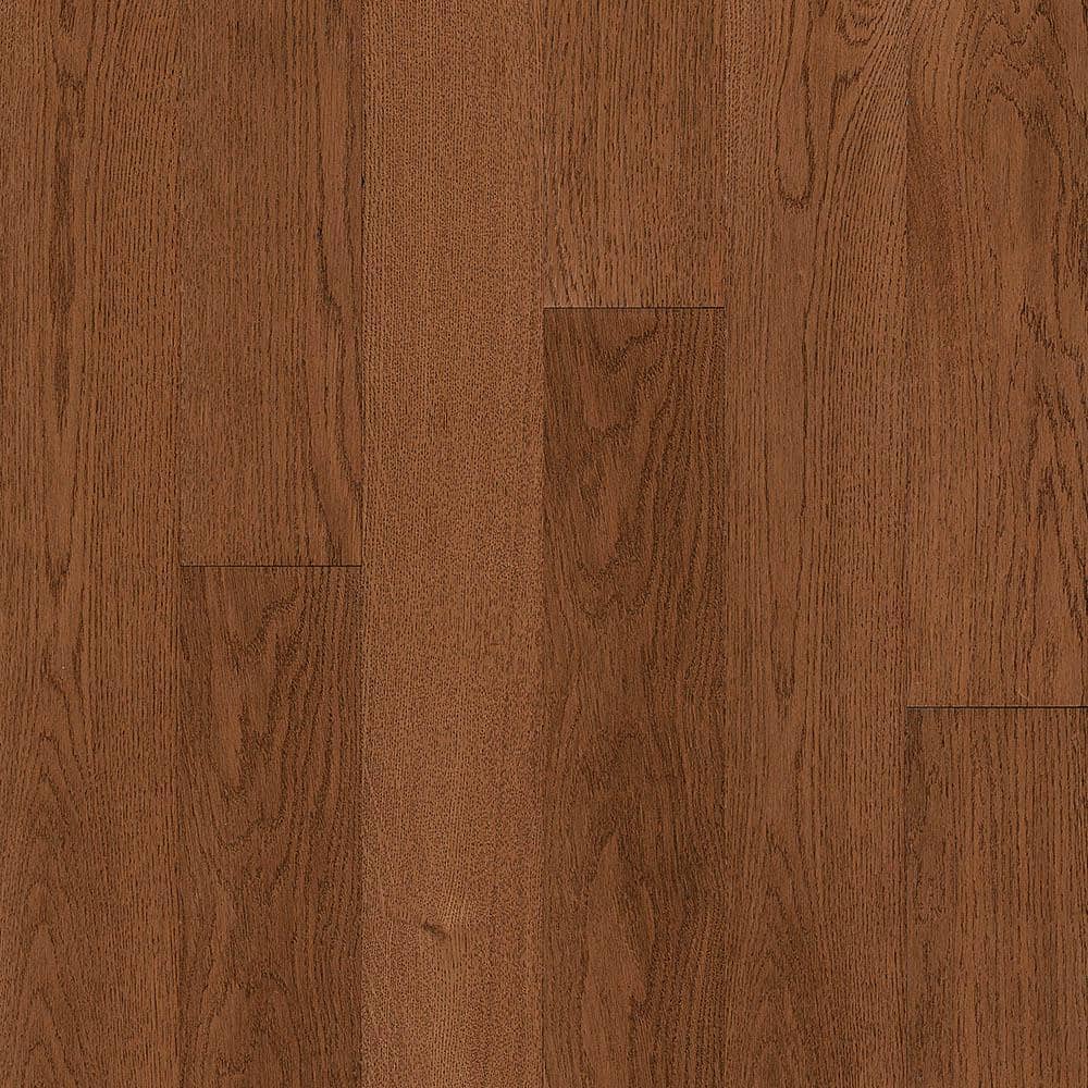 Bruce Hydropel Gunstock Oak 7/16 in. T x 5 in. W Waterproof Click Lock Engineered Hardwood Flooring (22.6 sq.ft./ctn)