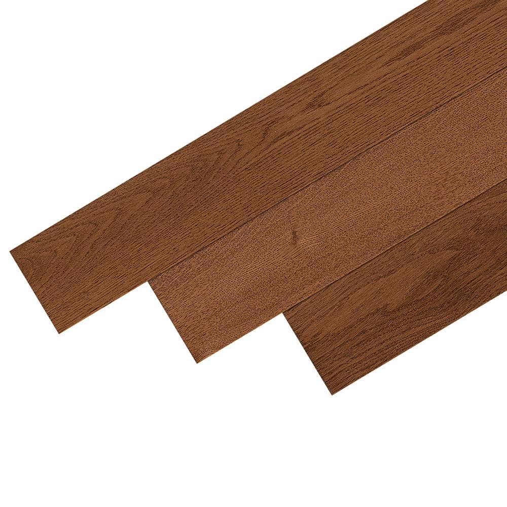 Bruce Hydropel Gunstock Oak 7/16 in. T x 5 in. W Waterproof Click Lock Engineered Hardwood Flooring (22.6 sq.ft./ctn)