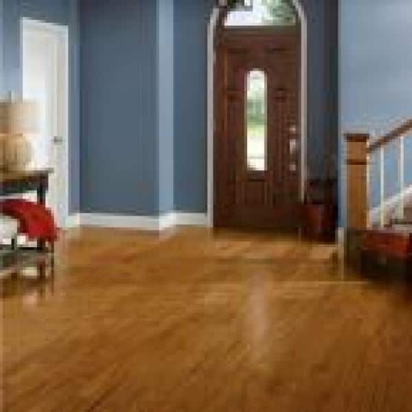 Bruce Plano Twist Gunstock Oak 3/8 in. T x 3 in. W T+G Smooth Engineered Hardwood Flooring (28 sq.ft./ctn)