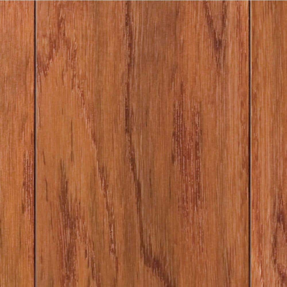 HOMELEGEND Gunstock White Oak 1/2 in. T x 4.8 in. W Hand Scraped Engineered Hardwood Flooring (24.9 sqft/case)