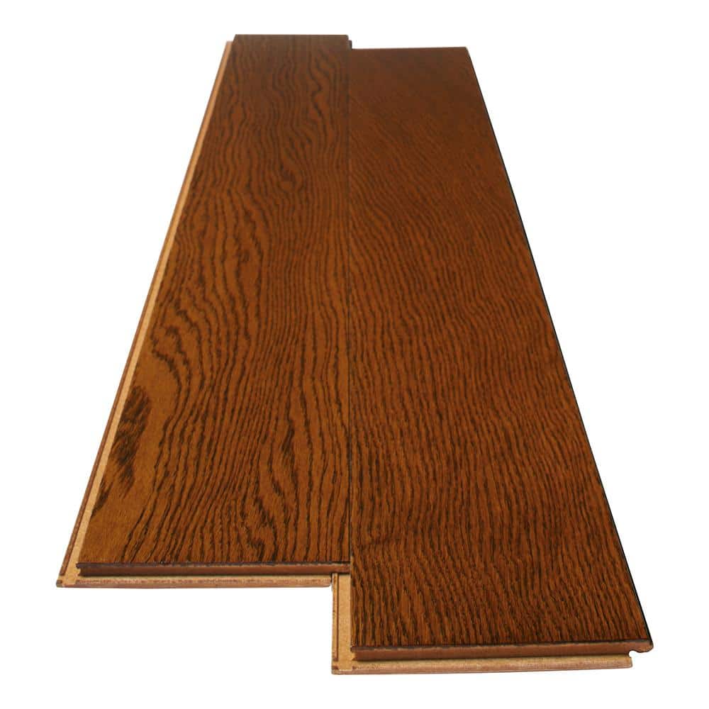 HOMELEGEND Gunstock White Oak 3/8 in. T x 5 in. W Engineered Hardwood Flooring (19.7 sqft/case)