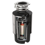 MOEN Chef Series 1 HP Continuous Feed Garbage Disposal with Sound Reduction and Universal Mount