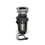 MOEN Lite Series 1/3 HP Continuous Feed Garbage Disposal with Stainless Steel Drain Stopper, GXP33C