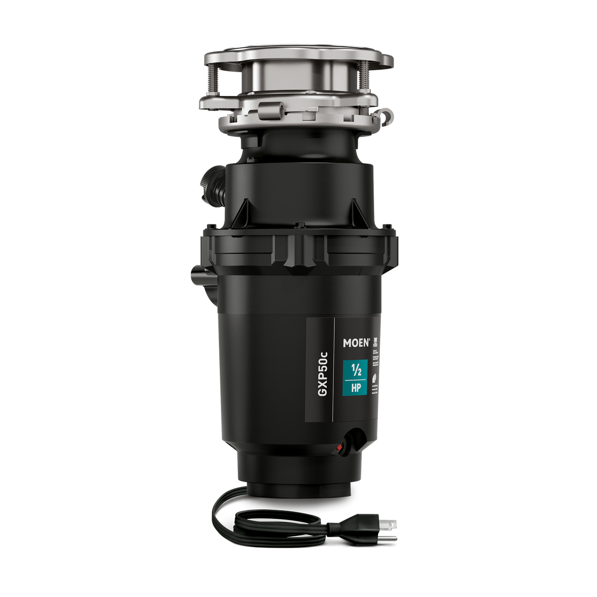 MOEN Prep Series 1/2 HP Continuous Feed Garbage Disposal with Sound Reduction and Universal Mount