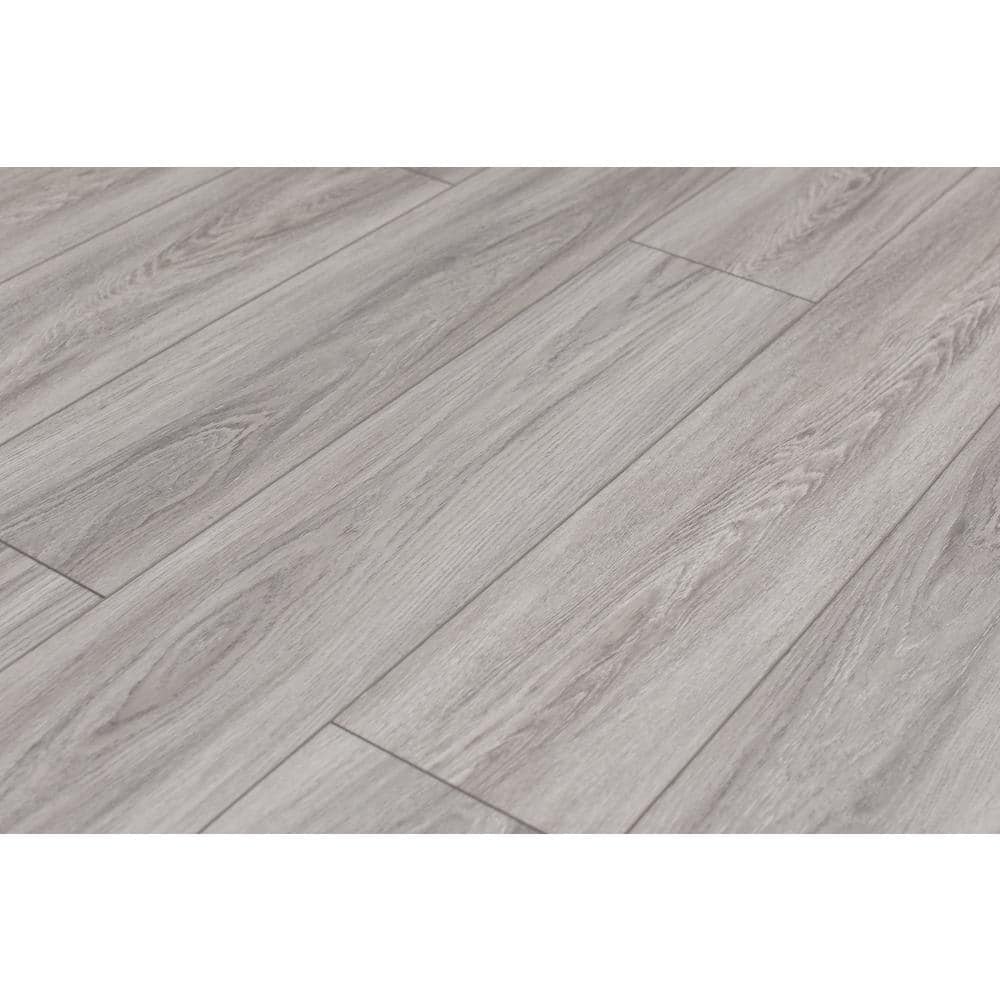 Domaine Gypsy Grey 0.5 in. T x 1.5 in. W x 94.5 in. L Vinyl Reducer Molding