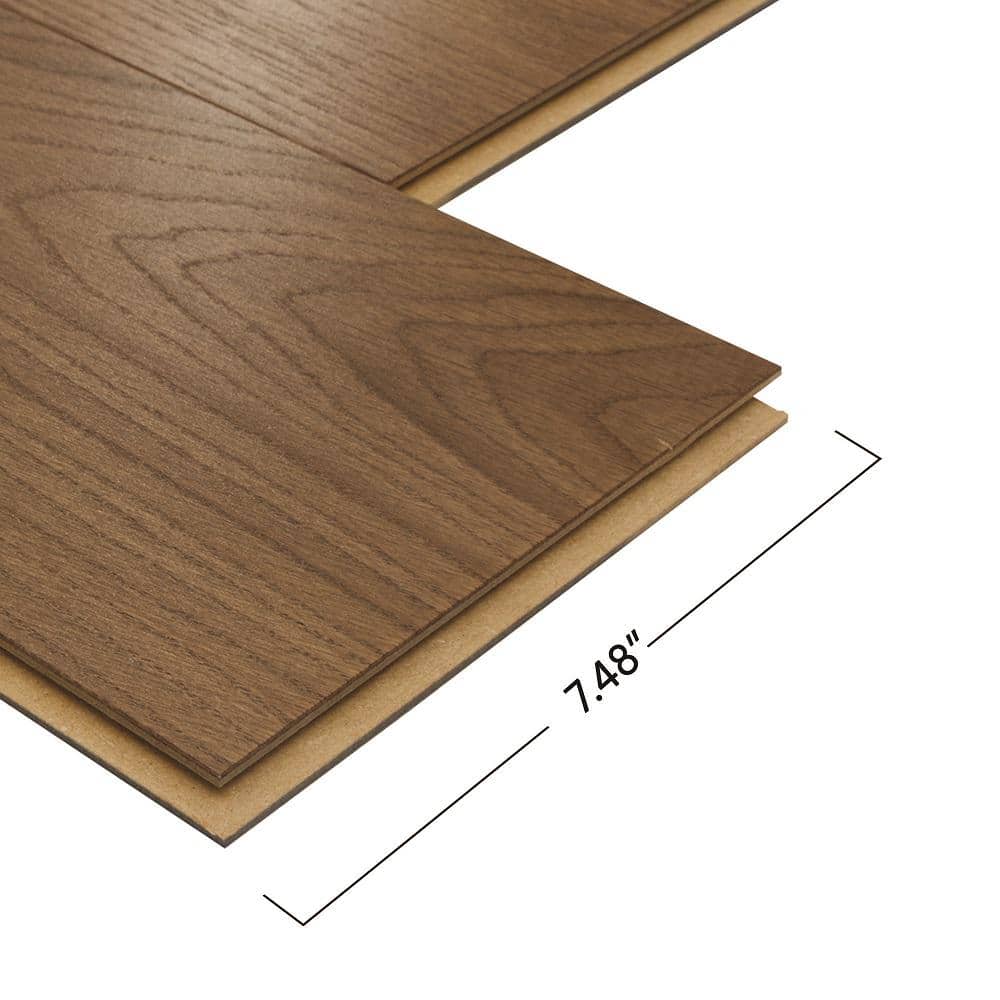 Pergo Defense+ Hadlock Harbor Oak 3/8 in. T x 7.5 in. W Click Lock W Brushed Engineered Hardwood Flooring (24.54 sq. ft./Case)