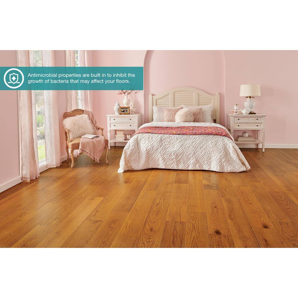 Pergo Defense+ Hales Oak 3/8 in. T x 7.5 in. W Click Lock Distressed Engineered Hardwood Flooring (1104.3 sq.ft./pallet)