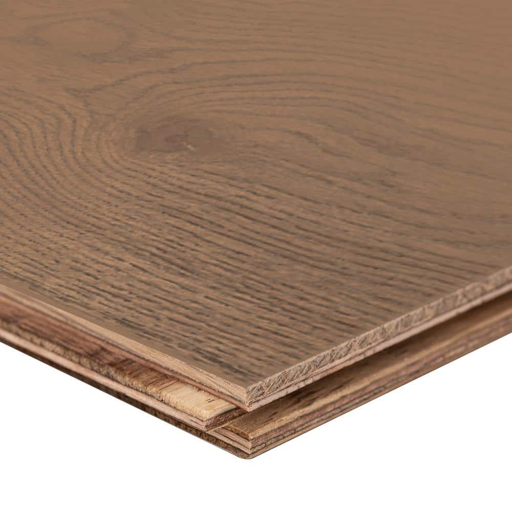 MSI Halliday Ridge White Oak XXL 5/8 in. T x 9.45 in. W Tongue and Groove Engineered Hardwood Flooring (34.10 sq. ft./case)