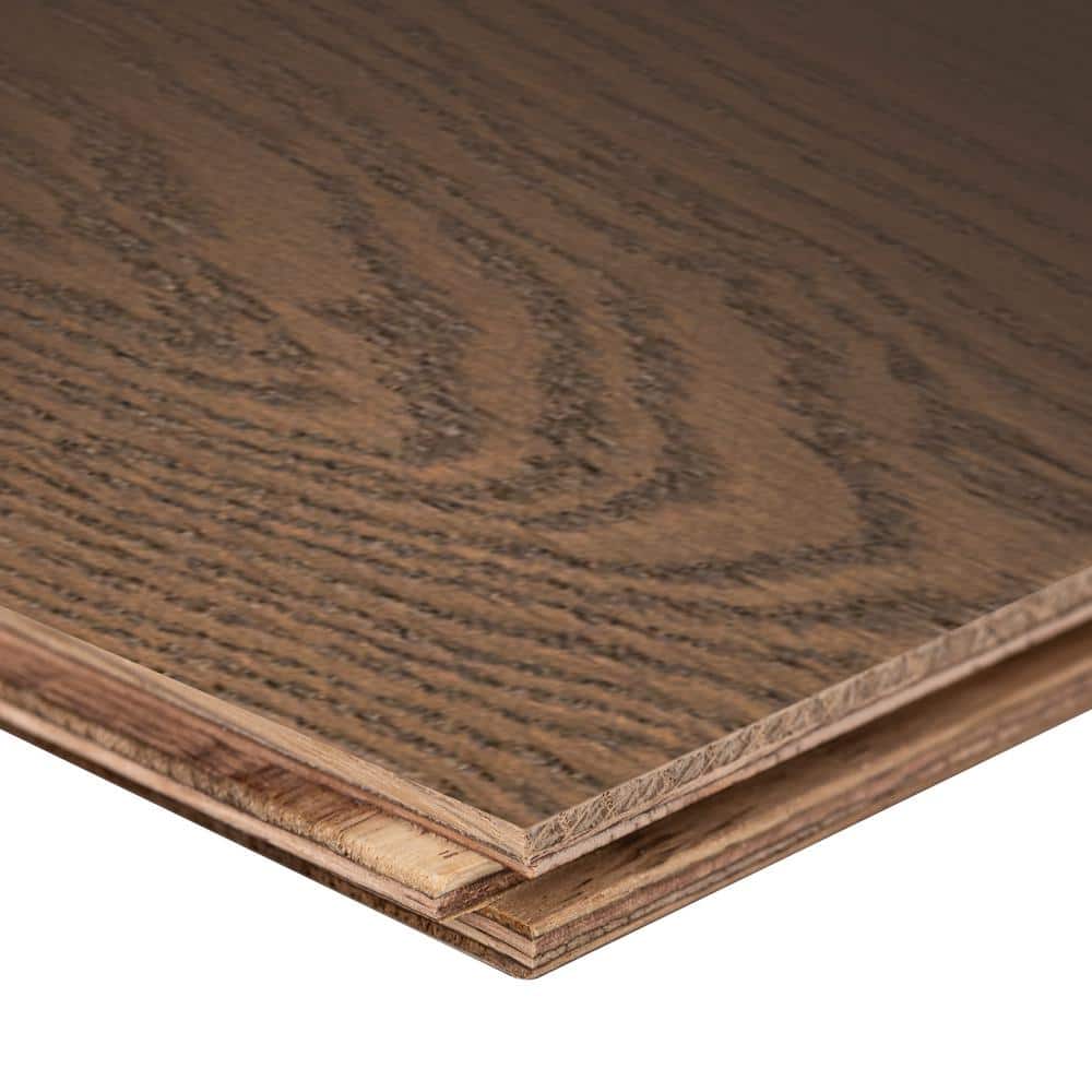MSI Halliday Ridge White Oak XL 1/2 in. T x 7.48 in.W Tongue and Groove Engineered Hardwood Flooring(1398.96 sq. ft./pallet)