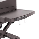 HALO Elite3B 28 in. 3-Burner 6 Zone Outdoor Propane Griddle in Black Flat Top Grill