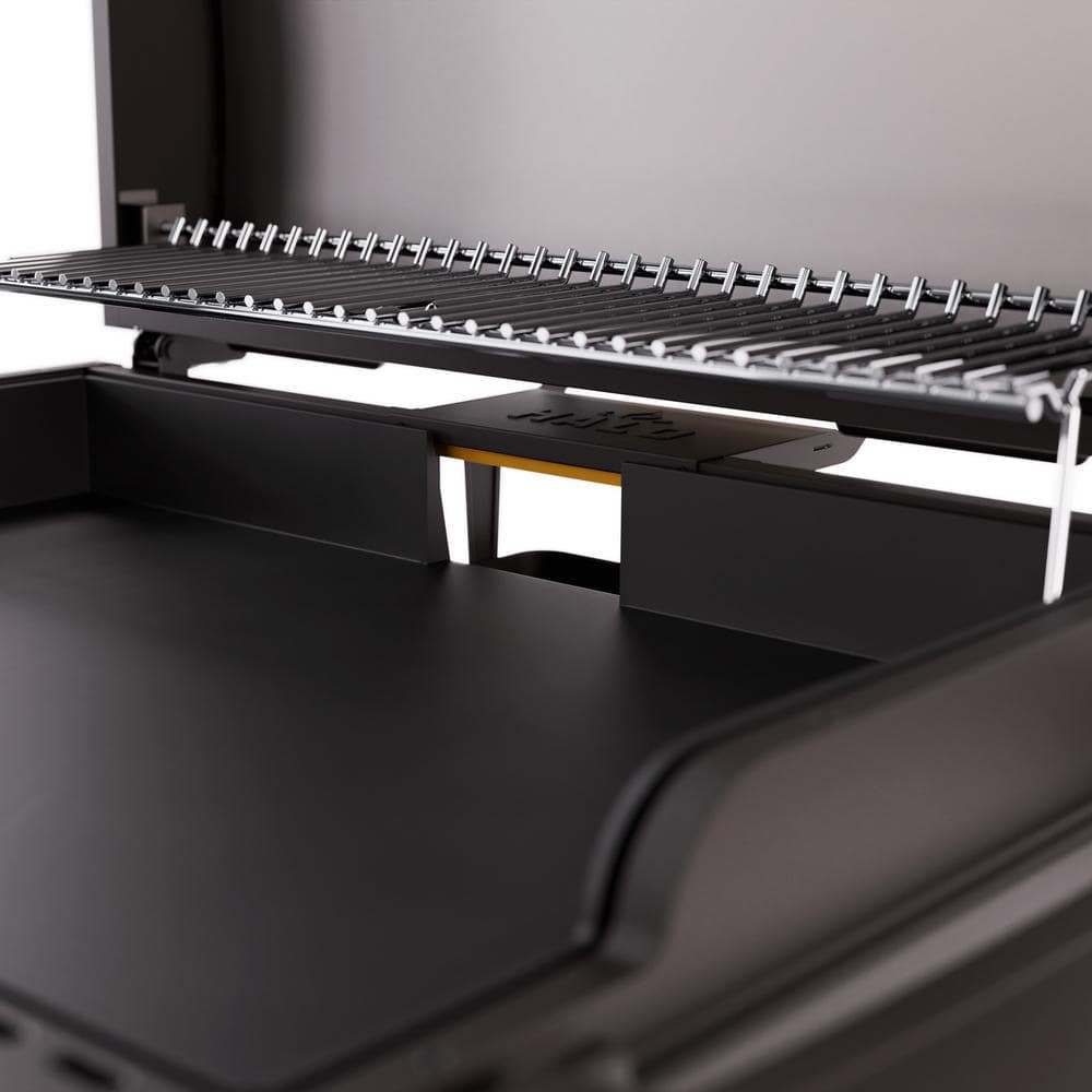 HALO Elite3B 28 in. 3-Burner 6 Zone Outdoor Propane Griddle in Black Flat Top Grill