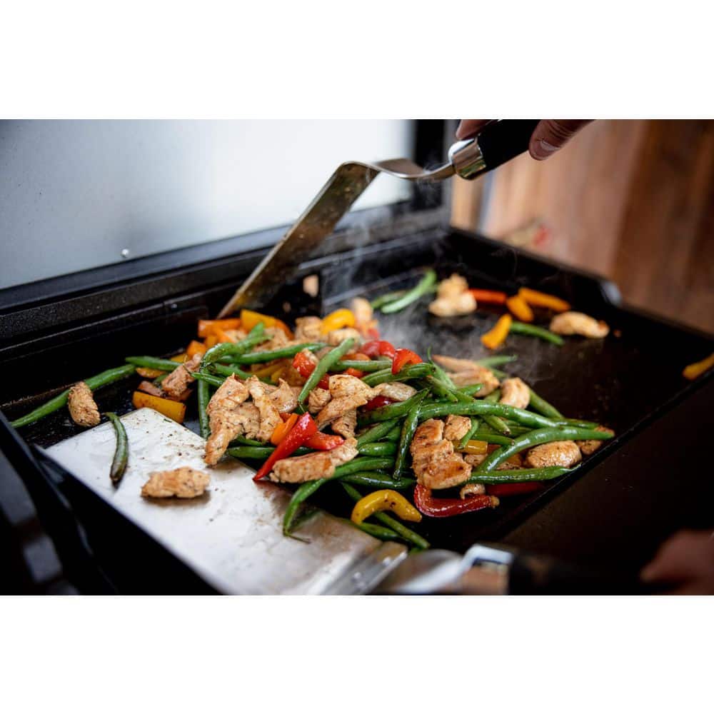 HALO Elite1B 21 in. 1-Burner Outdoor Propane Countertop Griddle in Black Flat Top Grill