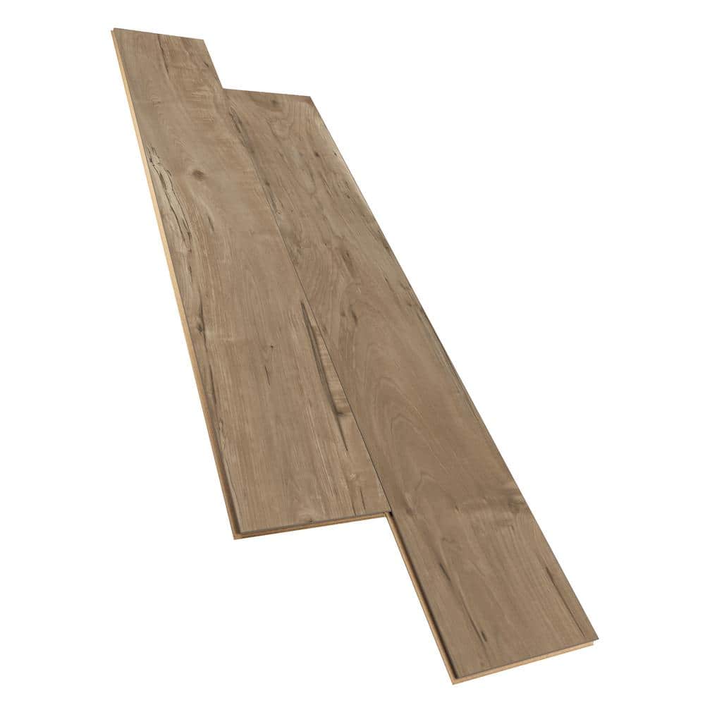 Krono Original Hampshire Spalted Maple 12 mm T x 8 in. W Waterproof Laminate Wood Flooring (15.9 sqft/case)
