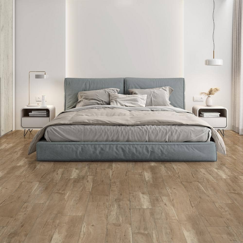 Krono Original Hampshire Spalted Maple 12 mm T x 8 in. W Waterproof Laminate Wood Flooring (15.9 sqft/case)