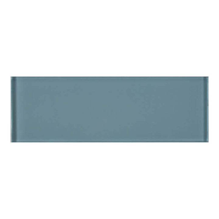 MSI Harbor 3 in. x 9 in. x 8mm Glossy Glass Gray Subway Tile (3.8 sq. ft. / case)