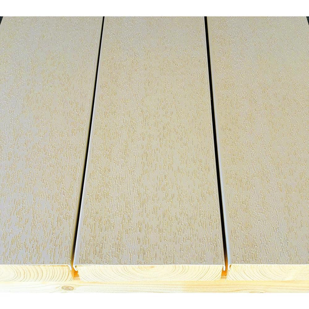 Deck-Top 8 ft. Harbor Grey PVC Decking Board Covers for Composite and Wood Patio Decks (10-Pack)
