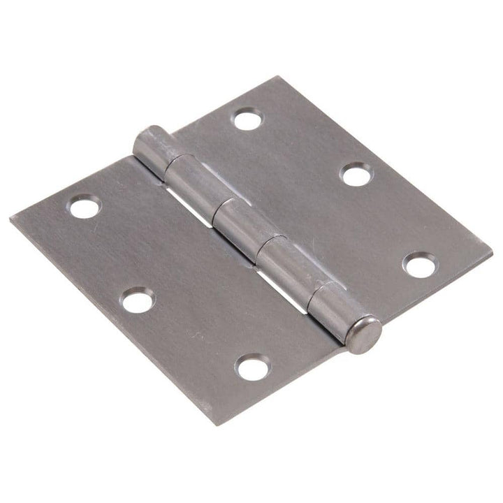 Everbilt 3 in. Chrome Square Corner Door Hinge